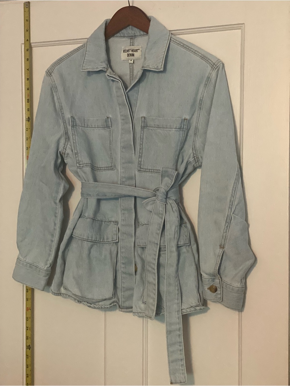 Velvet heart denim vintage jean jacket